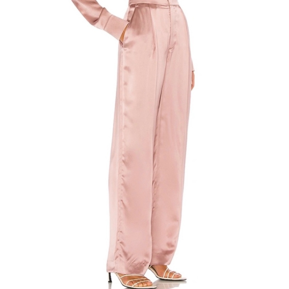 Liquid Shine Straight Leg in Mauve Orchid